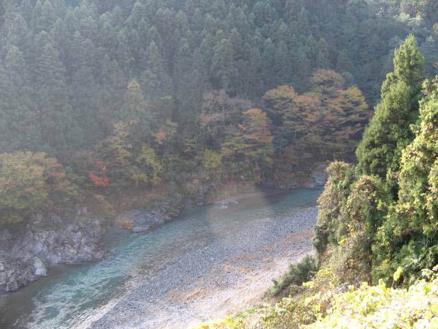 A nice river-scene near Lake Okutama