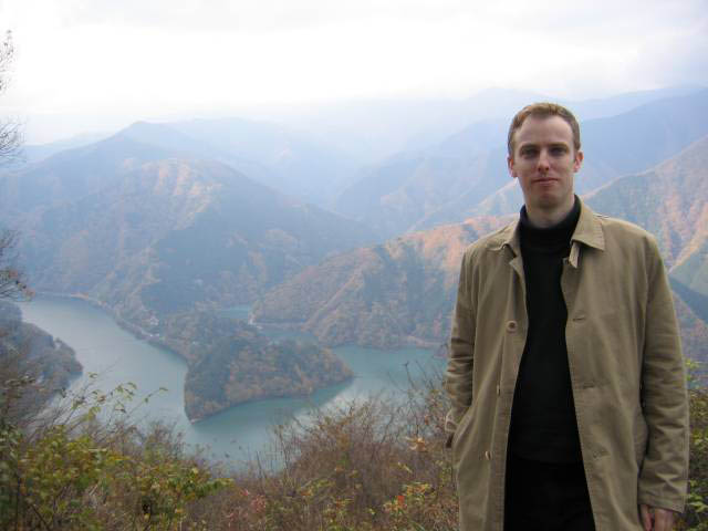 Me and a beatiful view of the lake... 