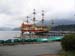 A replica of the French pirate ship Royale, which will take us around Lake Ashi